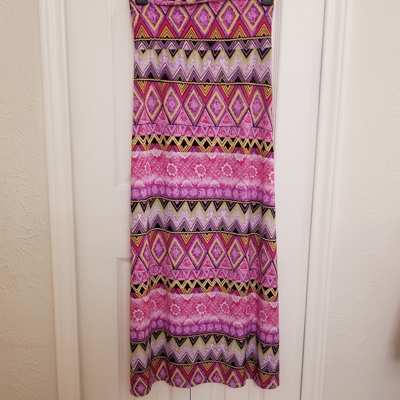 Abstract Maxi Skirt - Picture 2 of 7